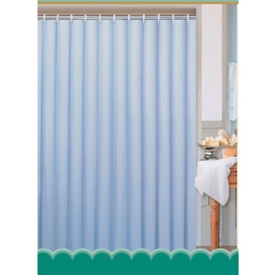 Sprchový závěs 180x180cm, 100% polyester, modrá