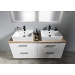 SISTEMA keramické umyvadlo 50x42cm, bílá