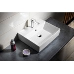 SISTEMA keramické umyvadlo 50x42cm, bílá