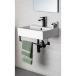 SISTEMA keramické umyvadlo 50x42cm, bílá