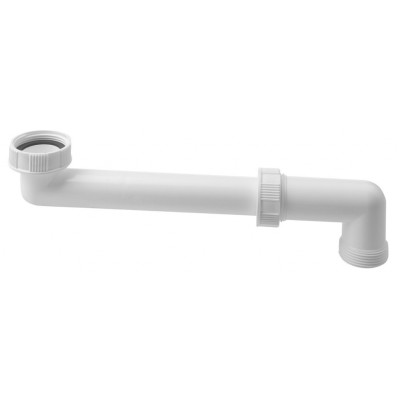 Umyvadlový odtok šetřící místo 5/4", bílá