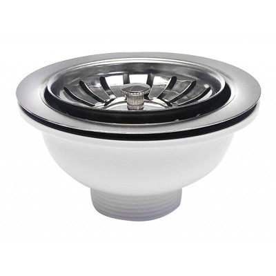 Dřezová výpust 6/4", nerez