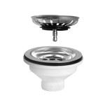 Dřezová výpust 6/4", nerez