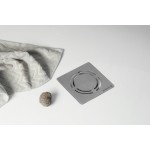 FLEXIA vaničkový sifon, průměr 90mm, DN40, krytka nerez