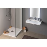 FLEXIA vaničkový sifon, průměr 90mm, DN40, krytka nerez