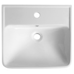 NEON keramické umyvadlo 50x41,5cm, bílá