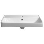 NEON keramické umyvadlo 60x41,5cm, bílá