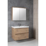 SAVA 80 keramické umyvadlo nábytkové 80x46cm, bílá