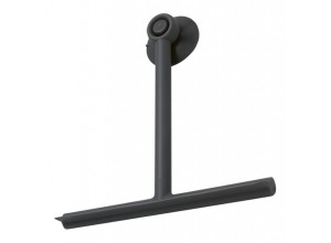 GUMMY stěrka do sprchy černá mat