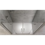 RIKA DOUBLE 100 Čiré Sprchové dveře otevírací