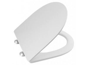 DARIO WC sedátko, SLIM, Soft Close, Easy Take, bílá