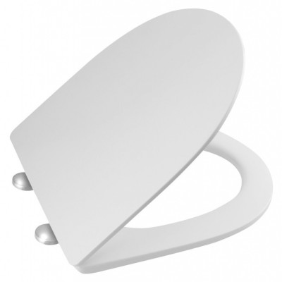 DARIO WC sedátko, SLIM, Soft Close, Easy Take, bílá