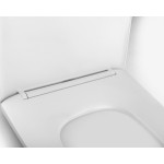 DARIO WC sedátko, SLIM, Soft Close, Easy Take, bílá