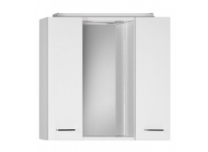 ZOJA/KERAMIA FRESH galerka s LED osvětlením, 70x60x14cm, bílá