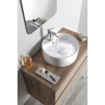 Keramické umyvadlo průměr 40x15 cm, na desku