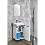 NEON skříňka s keramickým umyvadlem 45x41,5 cm, bílá