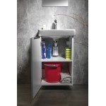 NEON skříňka otevírací s keramickým umyvadlem 50x41,5 cm, bílá