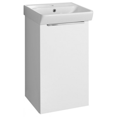 NEON skříňka otevírací s keramickým umyvadlem 50x41,5 cm, bílá