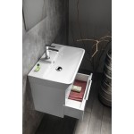 NEON skříňka s keramickým umyvadlem 60x41,5 cm, bílá