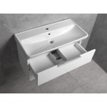 NEON skříňka s keramickým umyvadlem 80x41,5 cm, bílá