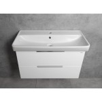 NEON skříňka s keramickým umyvadlem 80x41,5 cm, bílá