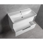 NEON skříňka s keramickým umyvadlem 80x41,5 cm, bílá