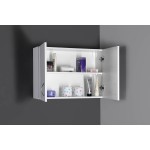 KERAMIA FRESH horní skříňka otevírací 70x50x20cm, bílá (2 dvířka)