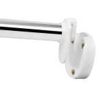 59500 Rohová univerzální sprchová tyč, chrom