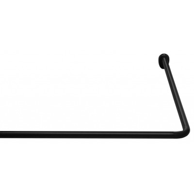 59511 Rohová univerzální sprchová tyč, černá