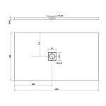 FLEXIA vanička z litého mramoru s možností úpravy rozměru, 160x90cm