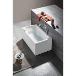 LILY obdélníková vana 130x70x39cm, bílá