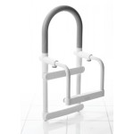 A00300101 Madlo pro vstup do vany - bílá 60 - 130 mm