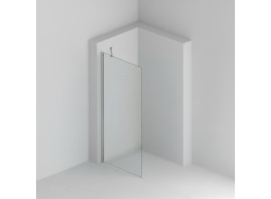 Pevná stěna ALFA 100 Chrom Grape