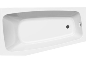 BEROUNKA rohová vana 160x90x42cm, levá, bílá