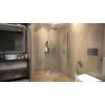 Pevná stěna ALFA 70 Chrom Grape