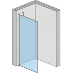 Pevná stěna ALFA 90 Black Clear