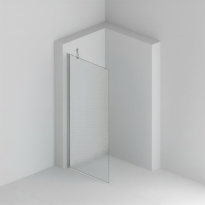 Pevná stěna ALFA 90 Chrom Grape