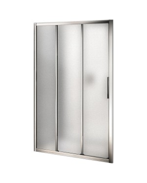 AFTER 110 Grape Třídílné posuvné sprchové dveře