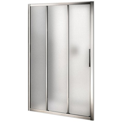 AFTER 140 Grape Třídílné posuvné sprchové dveře