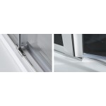 ALTIS posuvné dveře 1470-1510mm, výška 2000mm, čiré sklo