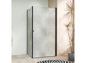 ALFA COMBI 100x90 Black/Grape Obdélníková sprchová zástěna