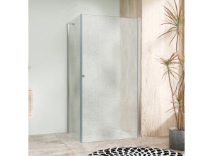 ALFA COMBI 80x80 Chrom/Grape Čtvercová sprchová zástěna