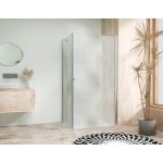 ALFA COMBI 80x80 Chrom/Grape Čtvercová sprchová zástěna