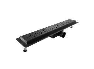 B-DRAINWELL 100 Black Odtokový podlahový žlab, bublinky