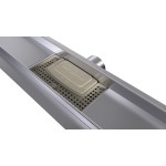 B-DRAINWELL 70 Chrom Odtokový podlahový žlab, bublinky