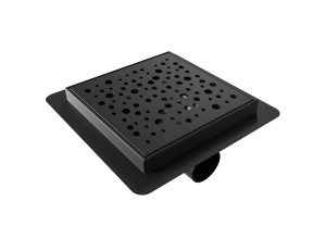 B-SQUARE 15 Black Odtoková vpusť - čtverec