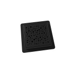 B-SQUARE 15 Black Odtoková vpusť - čtverec