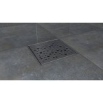 B-SQUARE 15 Chrom Odtoková vpusť - čtverec