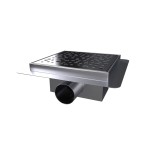 B-SQUARE 15 Chrom Odtoková vpusť - čtverec