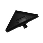 B-TRIANGL 20 Black Odtoková vpusť rohová